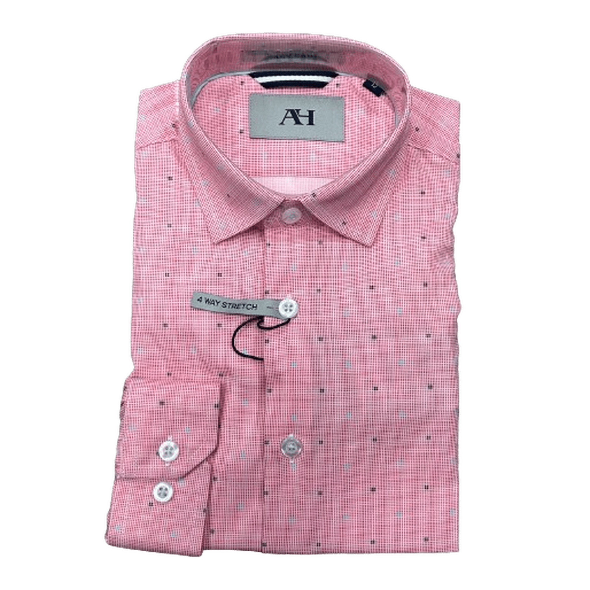pin dot dress shirt Modena Plum Pin Dot Twill French Cuff Dress Shirt M308FG0F