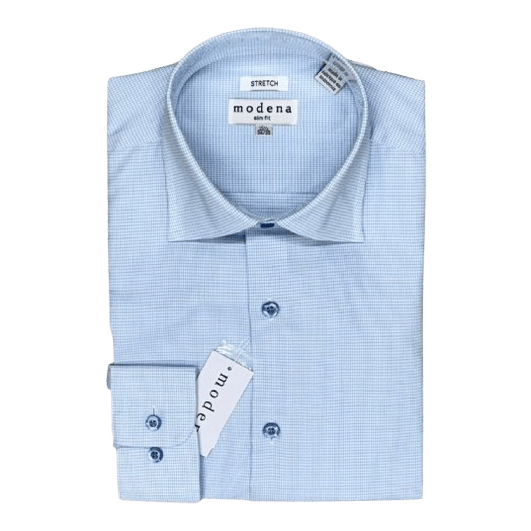 MODENA: Slim Fit Dress Shirt 15 / 2/3
