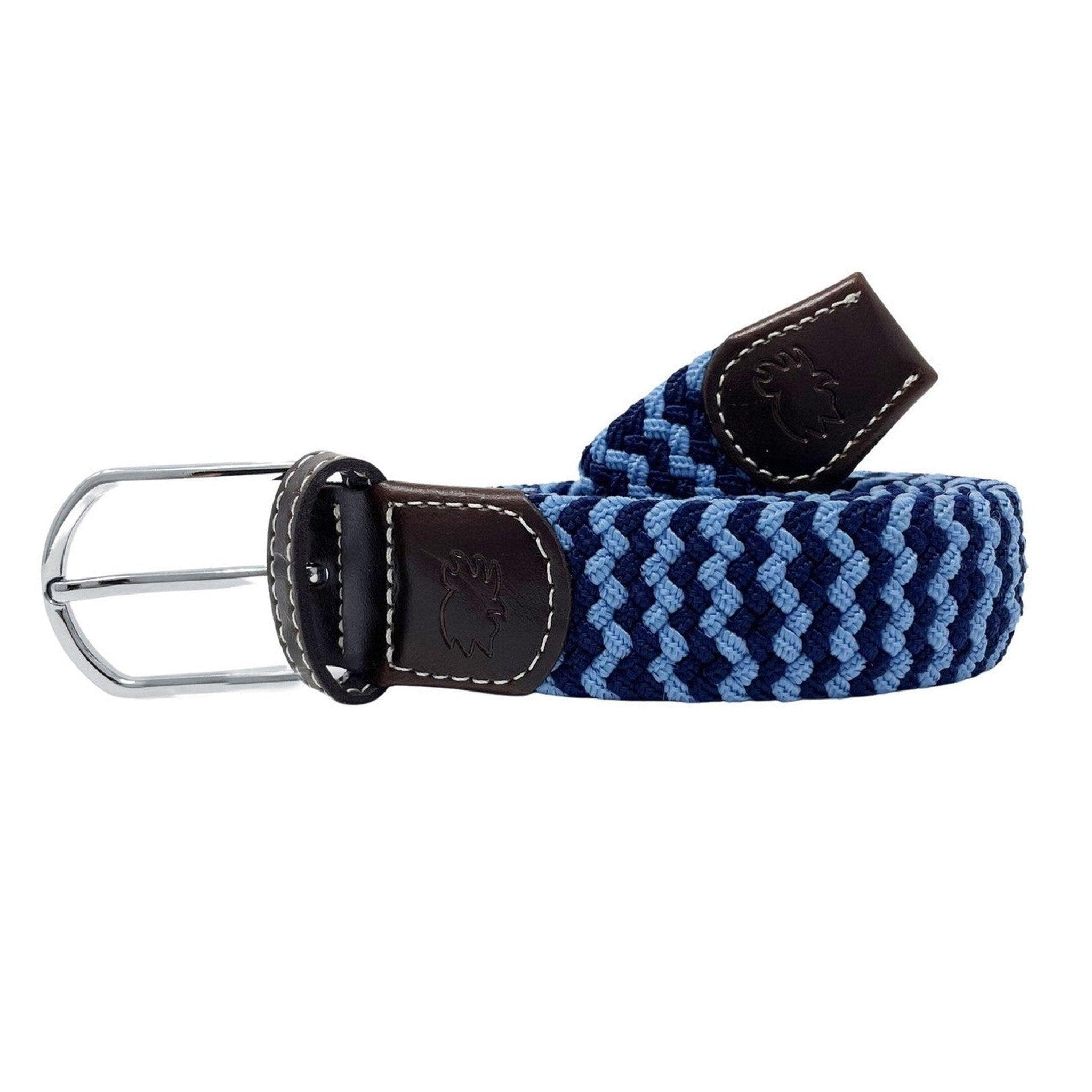 3586 Basecamp Belt, Nantucket Braided Leather Belt – Nantucket Boat Basin Authentic Shop main image 4