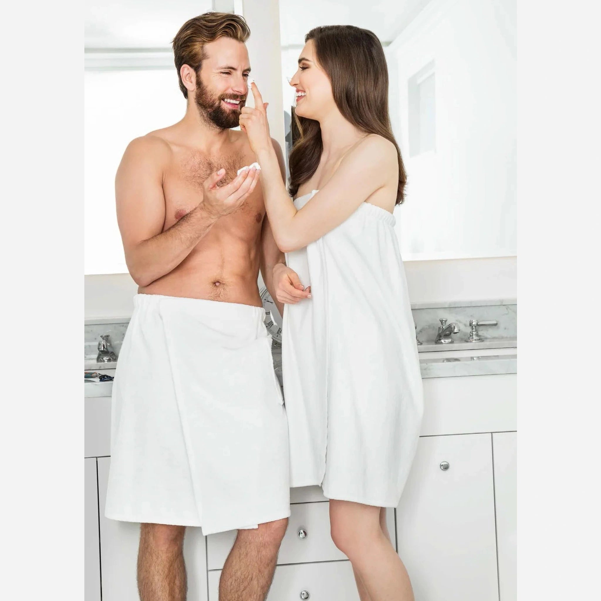 MAJESTIC: Terry Velour Spa Wrap guys-and-co