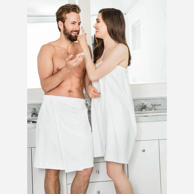 MAJESTIC: Terry Velour Spa Wrap guys-and-co