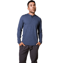 Load image into Gallery viewer, FUNDAMENTAL COAST: Seaside Long Sleeve Henley guys-and-co
