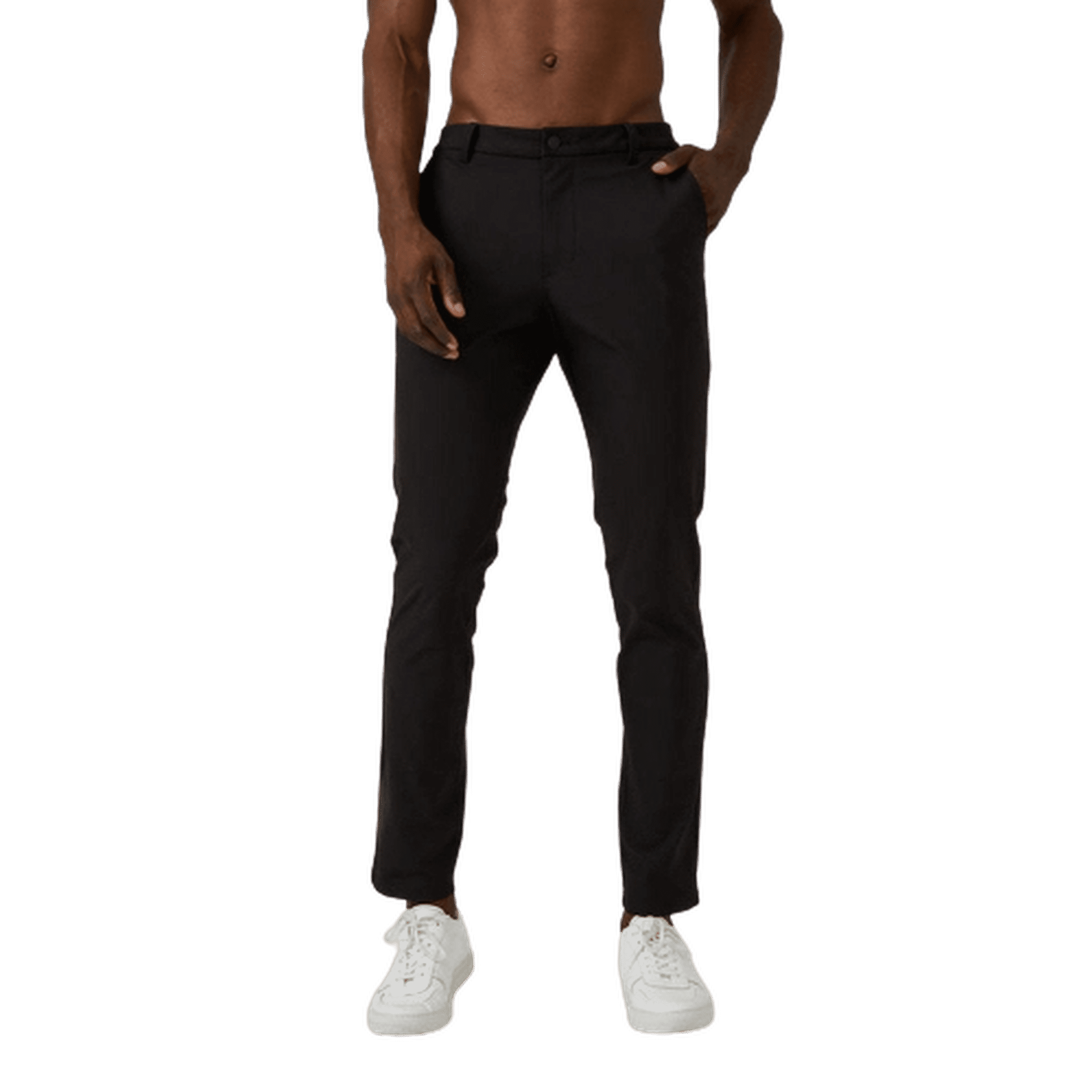 7 DIAMONDS: Infinity Black Chino Pant guys-and-co