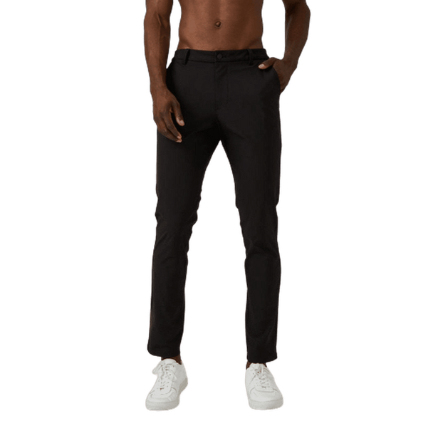 7 DIAMONDS: Infinity Black Chino Pant guys-and-co