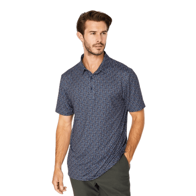 7DIAMONDS: 4-Way Stretch Right Angle Polo guys-and-co