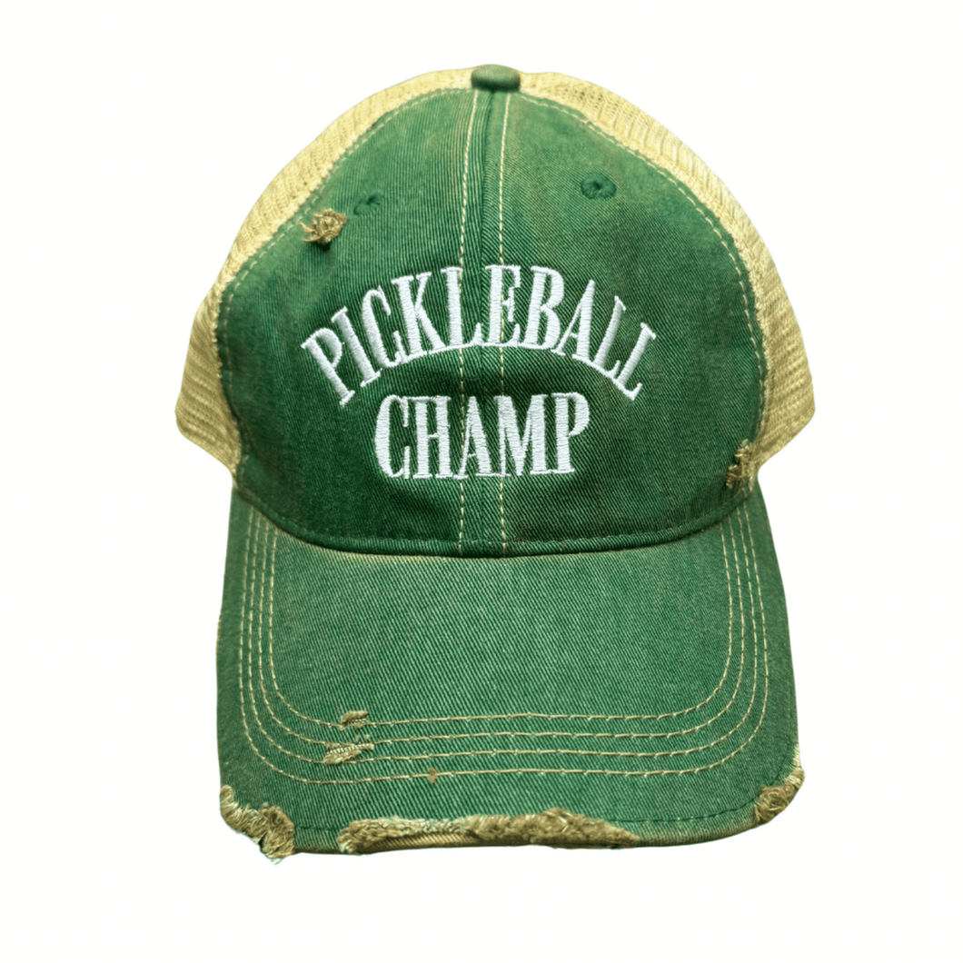 THE ORIGINAL RETRO BRAND: Pickleball Champ Trucker Hat guys-and-co