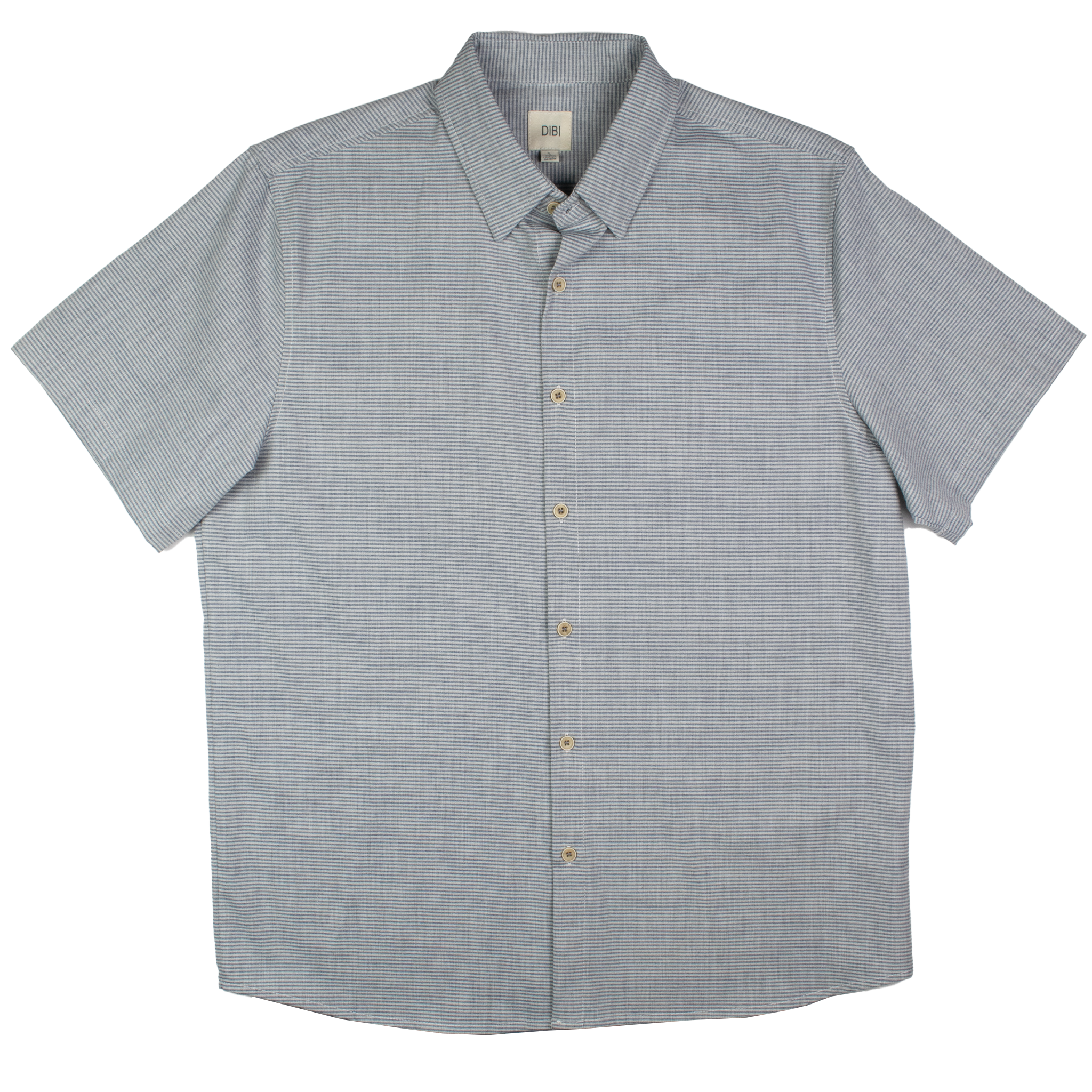DIBI: Stripe Short Sleeve Shirt guys-and-co