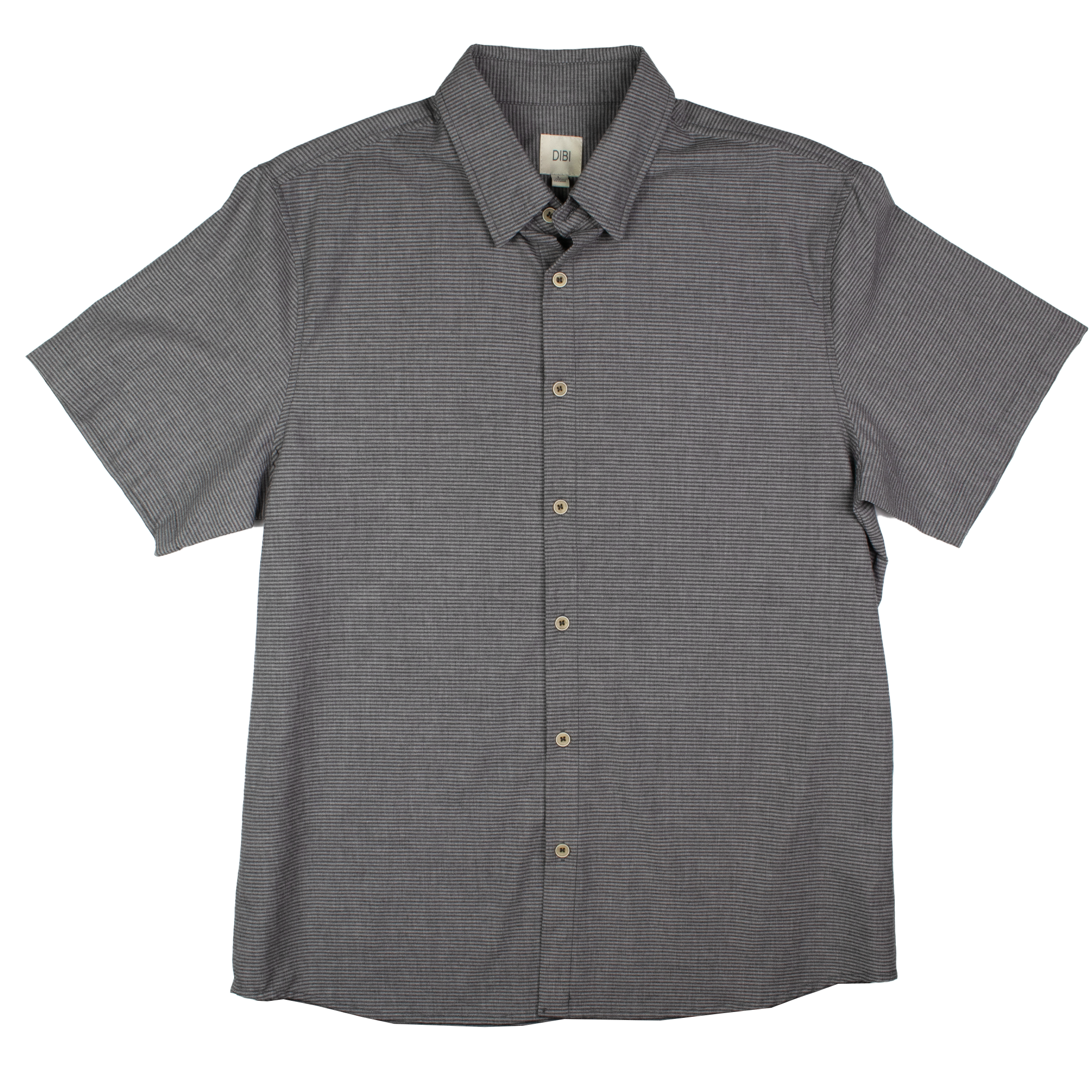 DIBI: Stripe Short Sleeve Shirt guys-and-co
