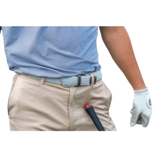 ROOSTA: The Kohler Two Toned Woven Stretch Men's Belt guys-and-co