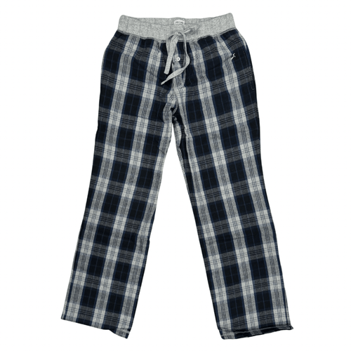 TRUE GRIT: Blue Mountain Checks Flannel Pant guys-and-co