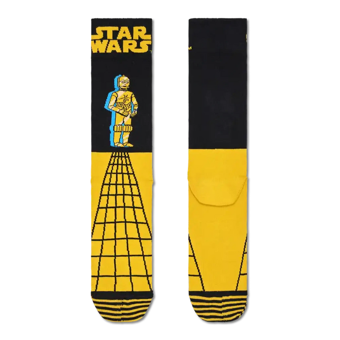 HAPPY SOCKS: C3PO Star Wars Socks guys-and-co