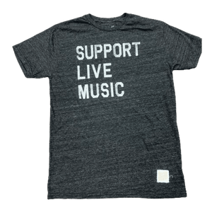 RETRO BRAND: Support Live Music Men's T-Shirt guys-and-co