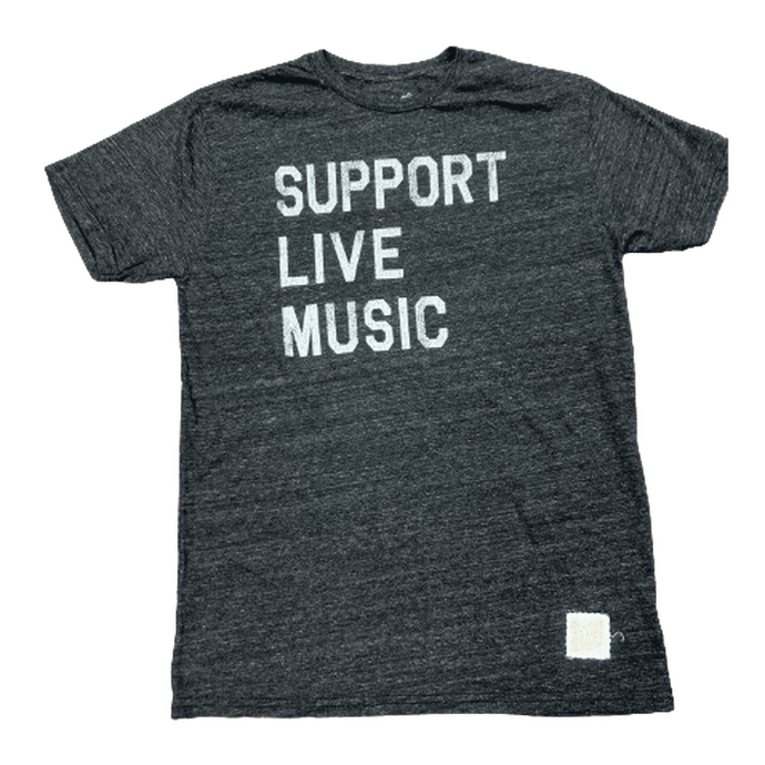 RETRO BRAND: Support Live Music Men's T-Shirt guys-and-co