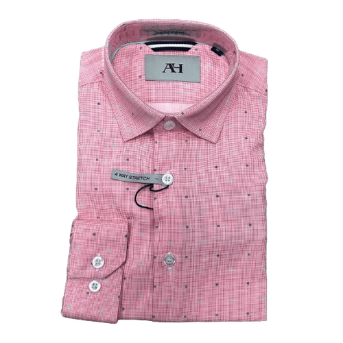 AMERICAN HERITAGE: Pin Dot Performance Boys Dress Shirt guys-and-co