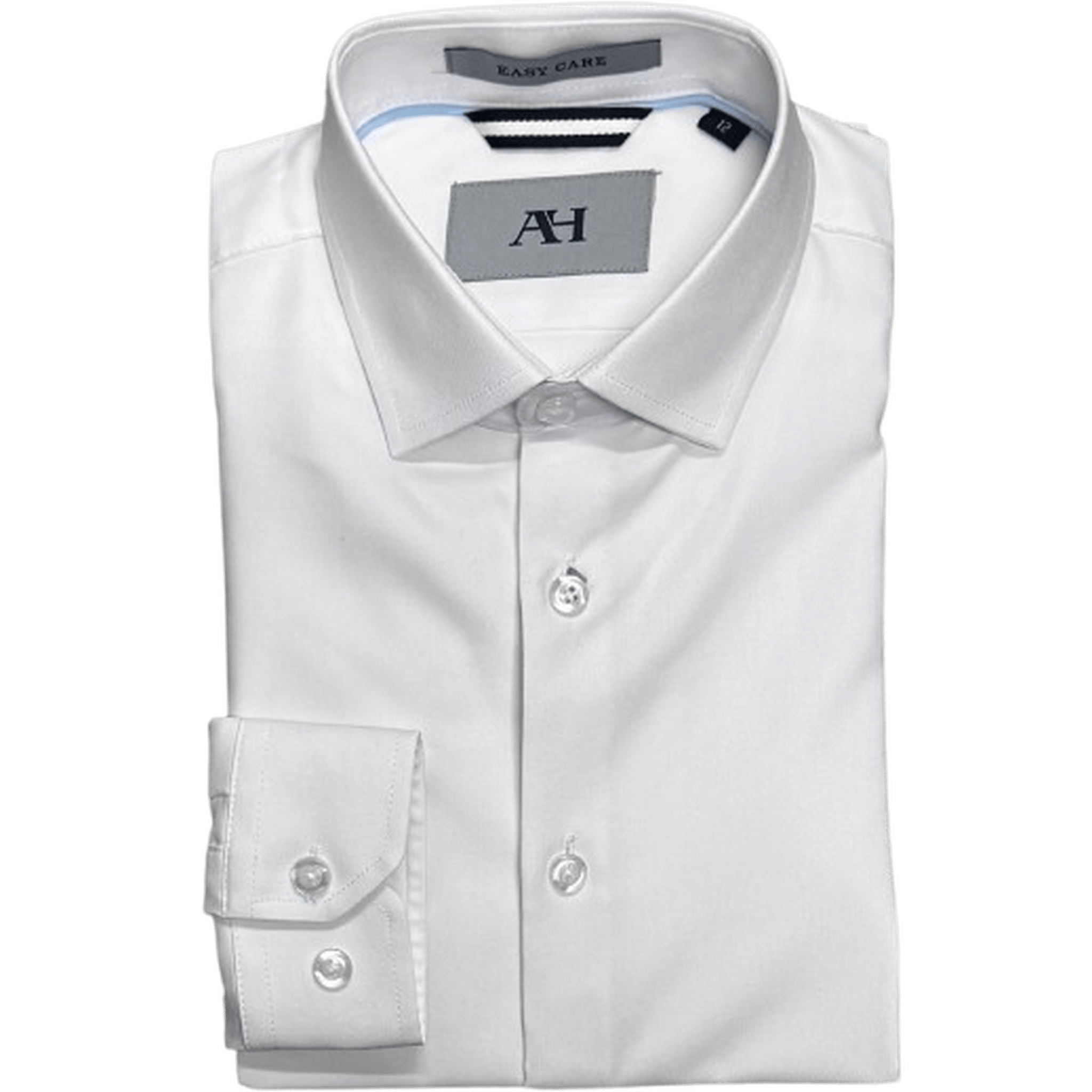 AMERICAN HERITAGE: White Tech Boy's Dress Shirt guys-and-co