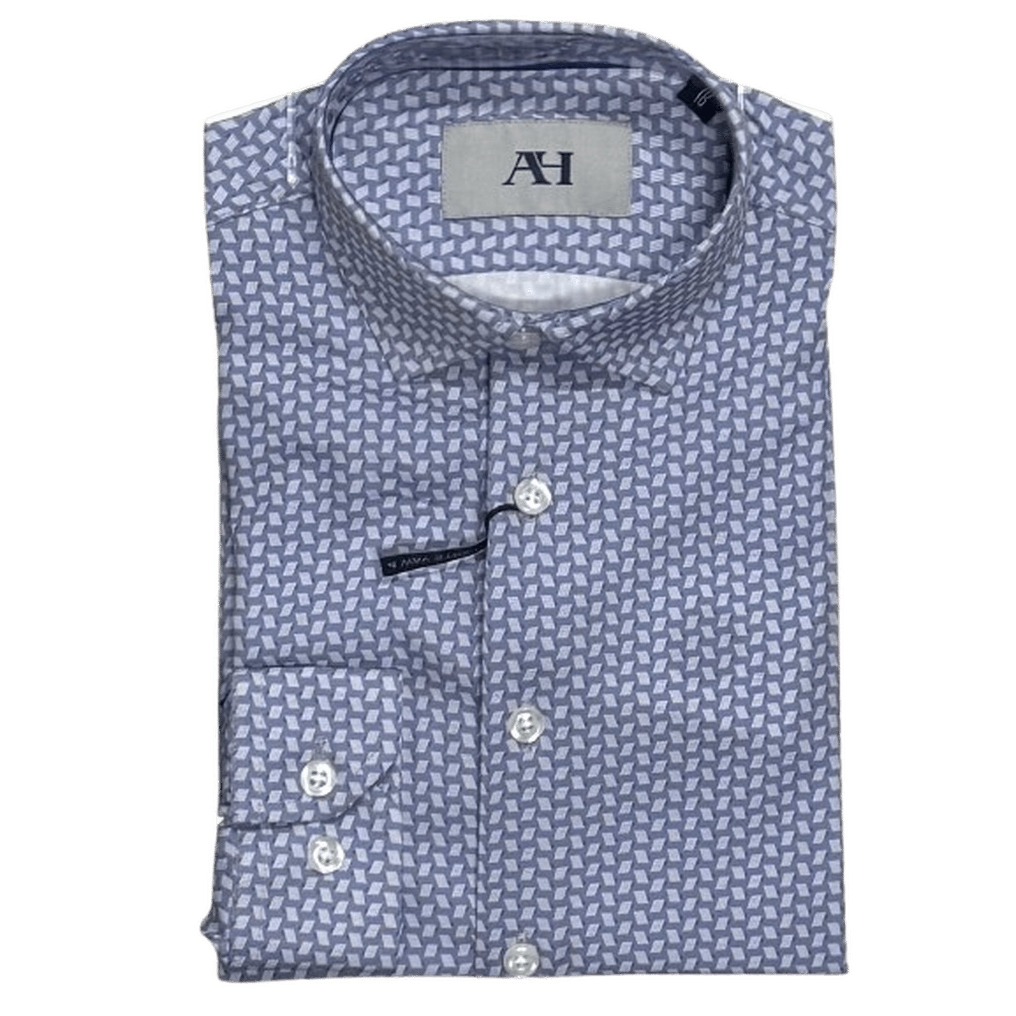AMERICAN HERITAGE: Tile Check Tech Boy's Dress Shirt guys-and-co