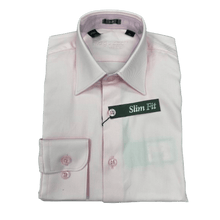 Load image into Gallery viewer, RAGAZZO: Stretch Slim Fit Men&#39;s Dress Shirt guys-and-co
