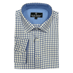 LEO & ZACHARY: Tech Performance Boy's Dress Shirt guys-and-co