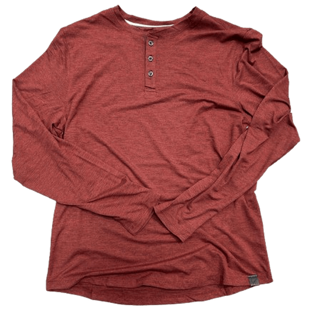 FUNDAMENTAL COAST: Seaside Long Sleeve Henley guys-and-co