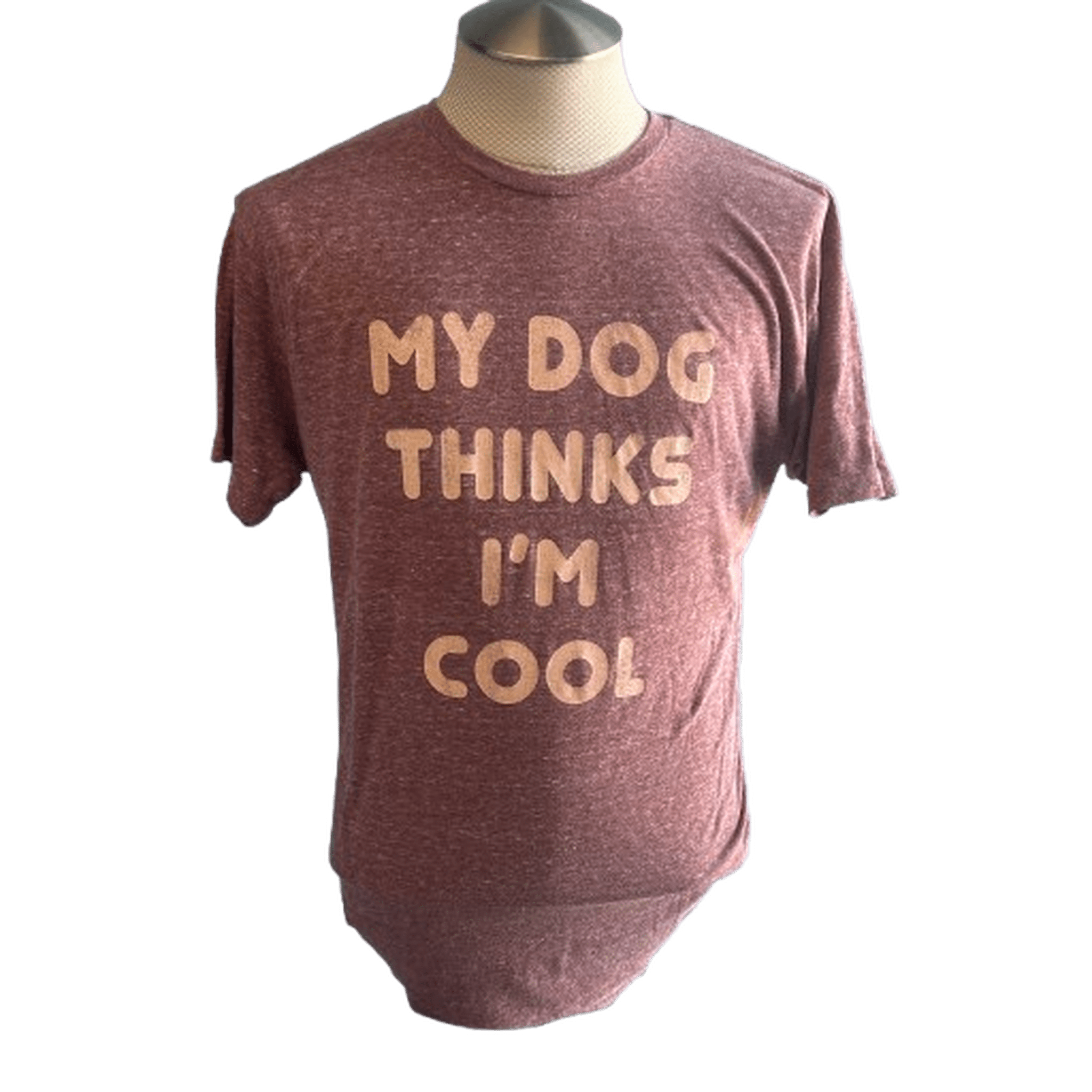 RETRO BRAND: My Dog Thinks I'm Cool T-Shirt guys-and-co