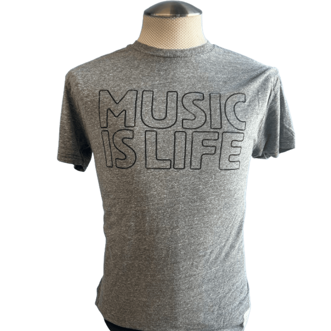 RETRO BRAND: Music is Life T-Shirt guys-and-co