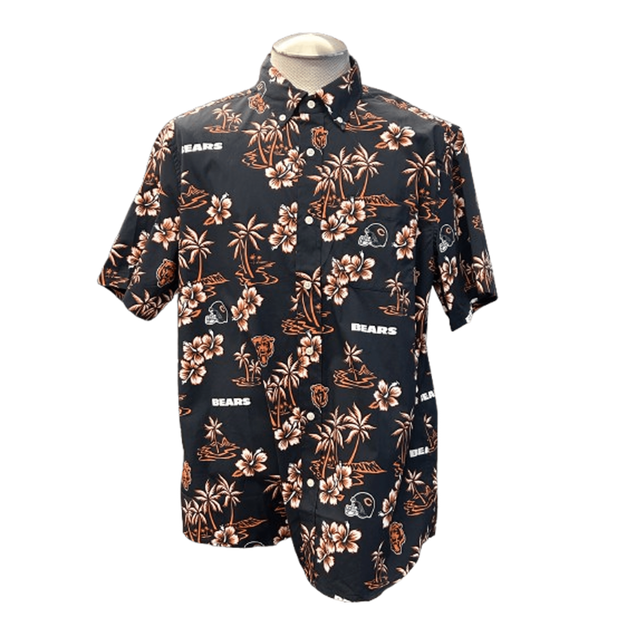 REYN SPOONER: Chicago Bears Short Sleeve Button Donw guys-and-co