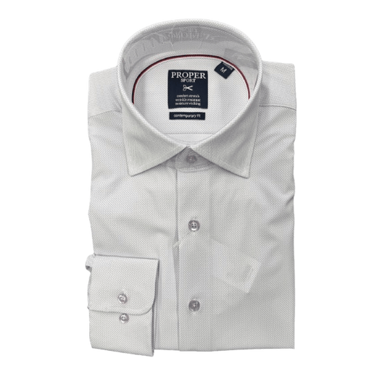 PROPER SPORT: Slim Fit Dress Shirt guys-and-co