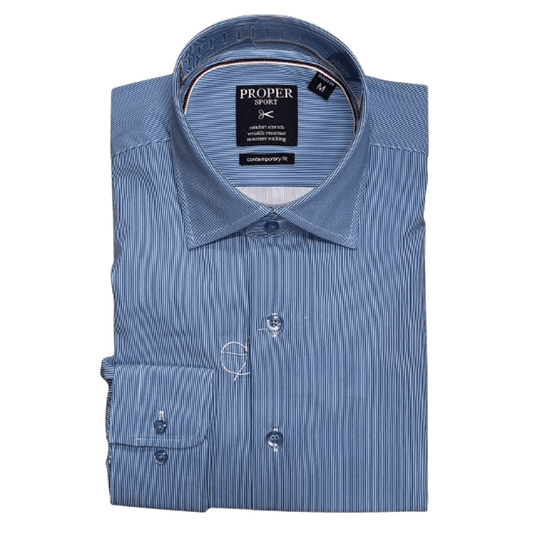 PROPER SPORT: Contemporary Fit Dress Shirt guys-and-co