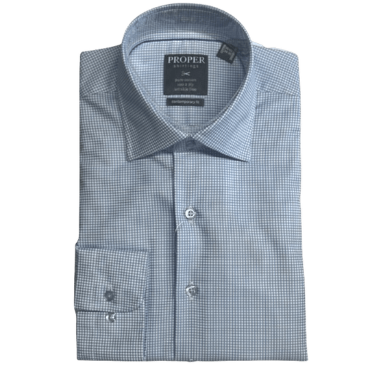 PROPER SPORT: Contemporary Fit Men's Dress Shirt guys-and-co