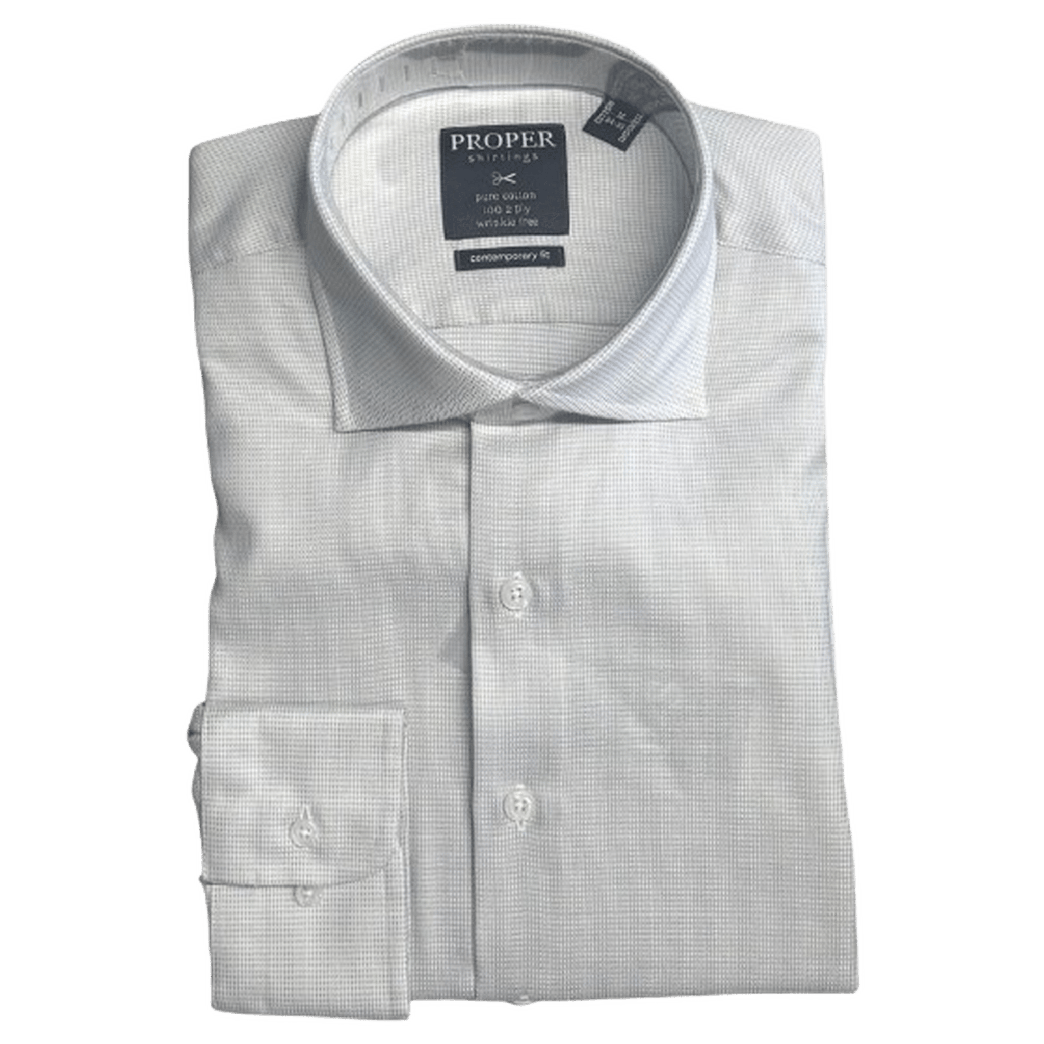 PROPER SPORT: Contemporary Fit Men's Dress Shirt guys-and-co