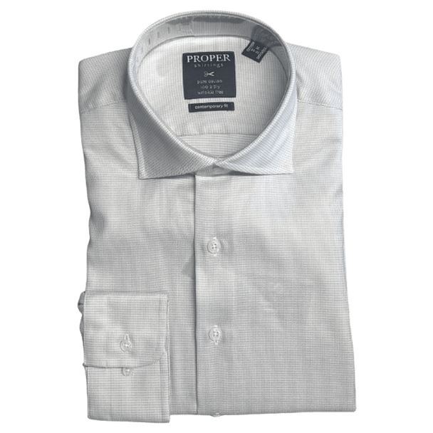 PROPER SPORT: Contemporary Fit Men's Dress Shirt guys-and-co