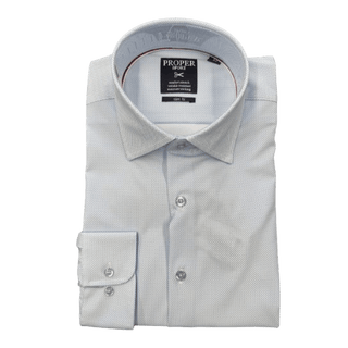 PROPER SPORT: Slim Fit Dress Shirt guys-and-co