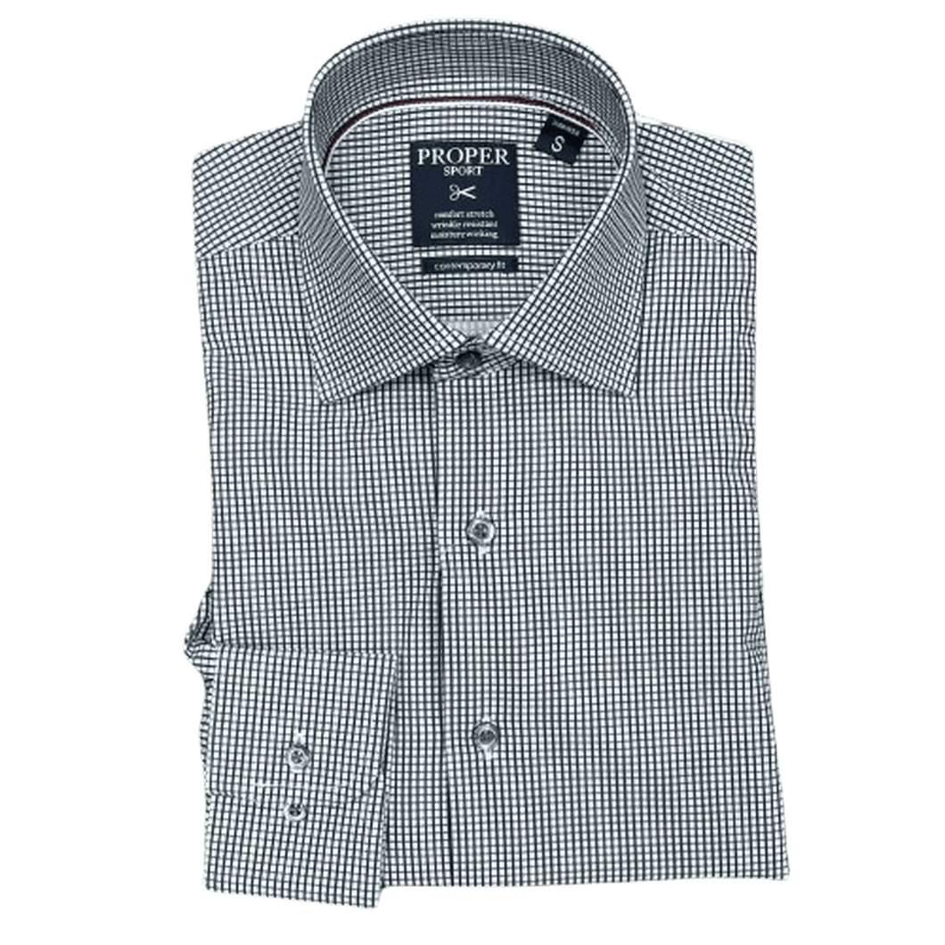 CHRISTOPHER LENA: Proper Sport Performance Slim Fit Men’s Shirts guys-and-co