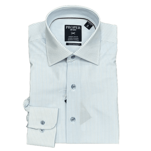 CHRISTOPHER LENA: Proper Sport Performance Slim Fit Men’s Shirts guys-and-co