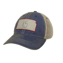 Load image into Gallery viewer, ALSLING: Kansas Trucker Hat guys-and-co
