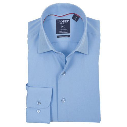 CHRISTOPHER LENA: Proper Sport Performance Men’s Shirts- Blue, White guys-and-co