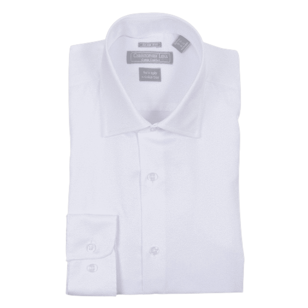 CHRISTOPHER LENA: Slim Men’s Shirts- White guys-and-co