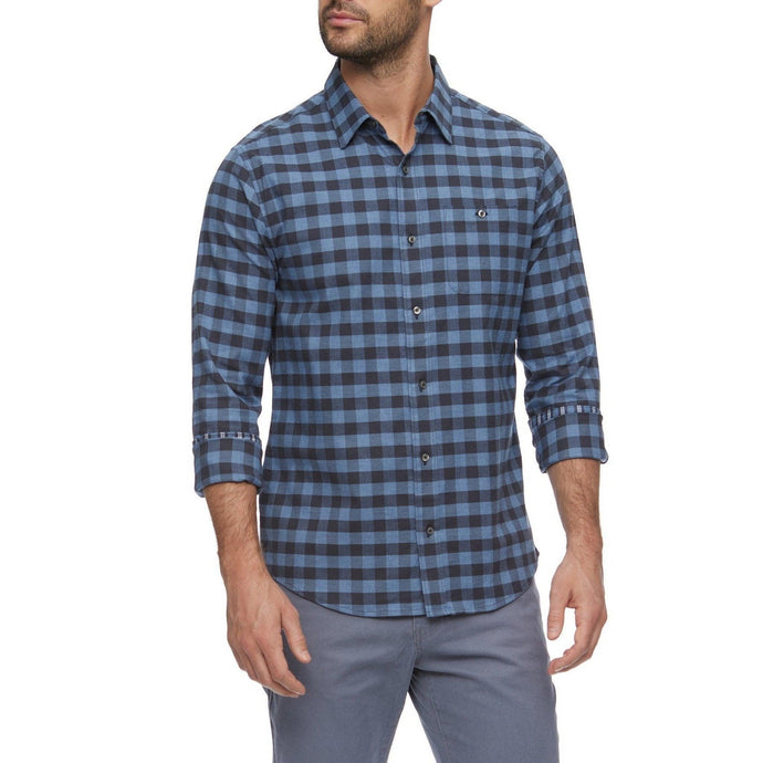 FLAG & ANTHEM: Madeflex Gingham Icon LS Shirt guys-and-co