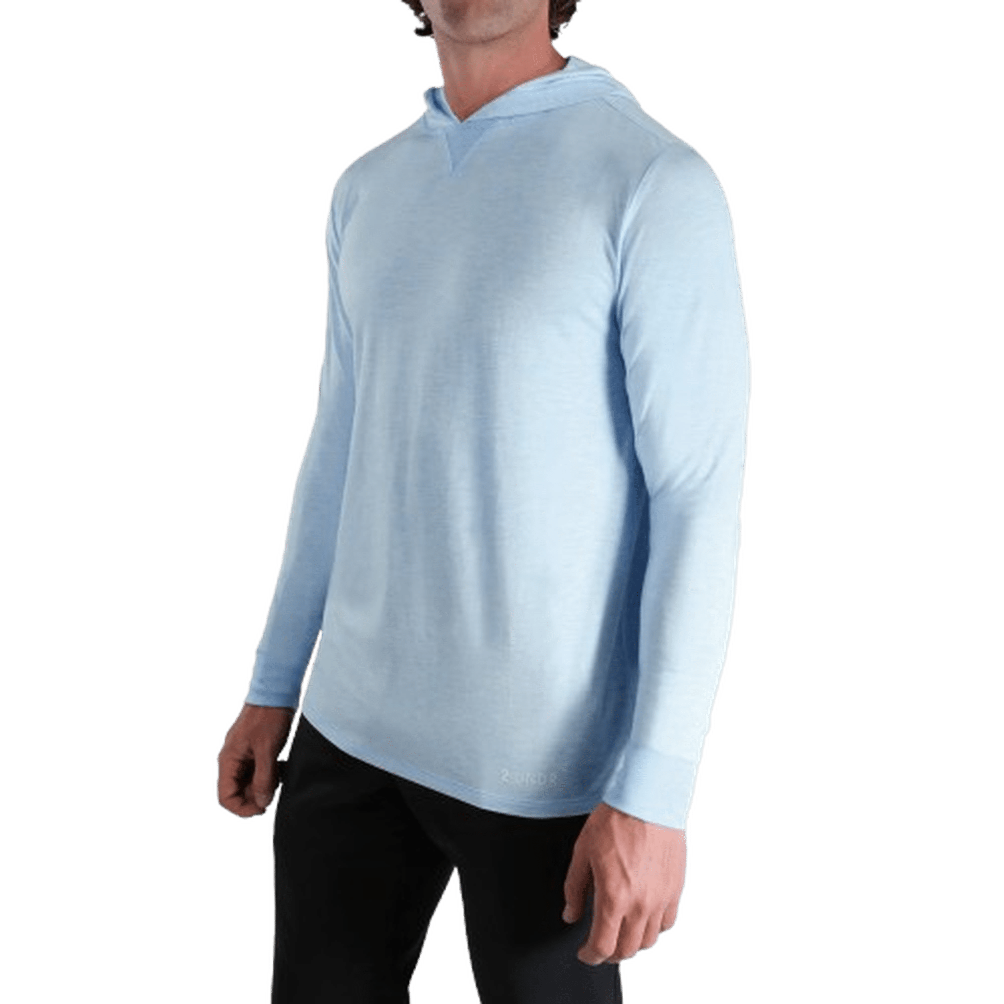 2UNDR: Men's Hooded Long Sleeve T-Shirt guys-and-co