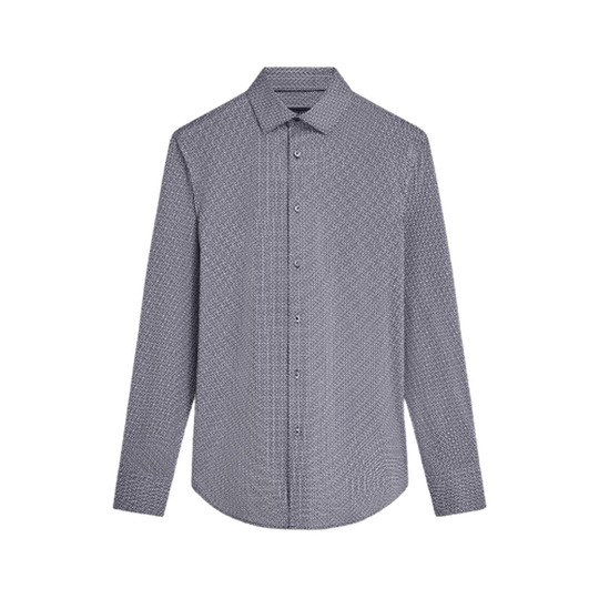BUGATCHI: James Basketweave OoohCotton® Shirt guys-and-co
