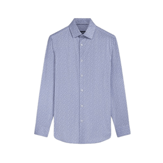 BUGATCHI: James Space Rock Print OoohCotton® Shirt guys-and-co