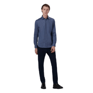 BUGATCHI: James Geometric OoohCotton® Shirt guys-and-co