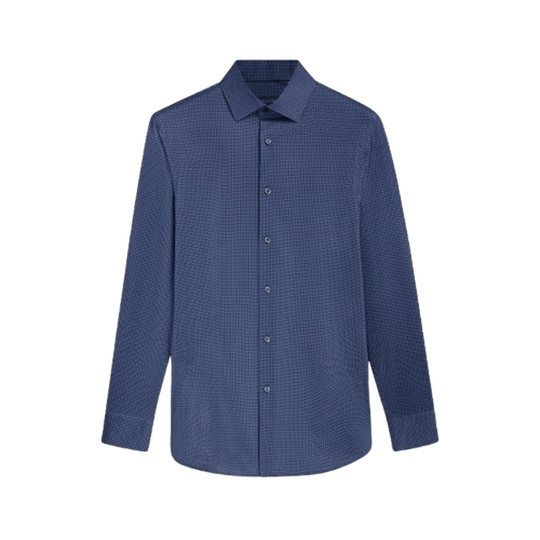 BUGATCHI: James Geometric OoohCotton® Shirt guys-and-co