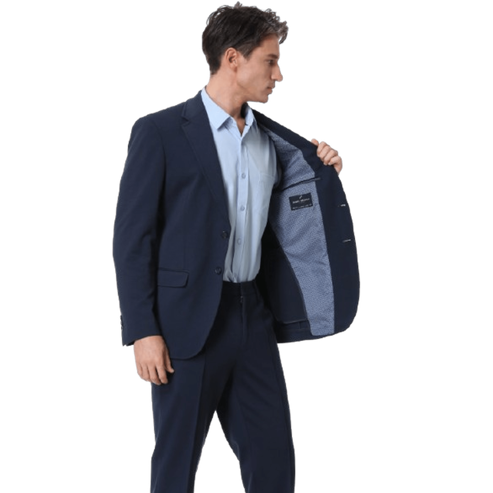 DANIEL HECHTER: Paris X-Tech Stretch Navy Jacket guys-and-co
