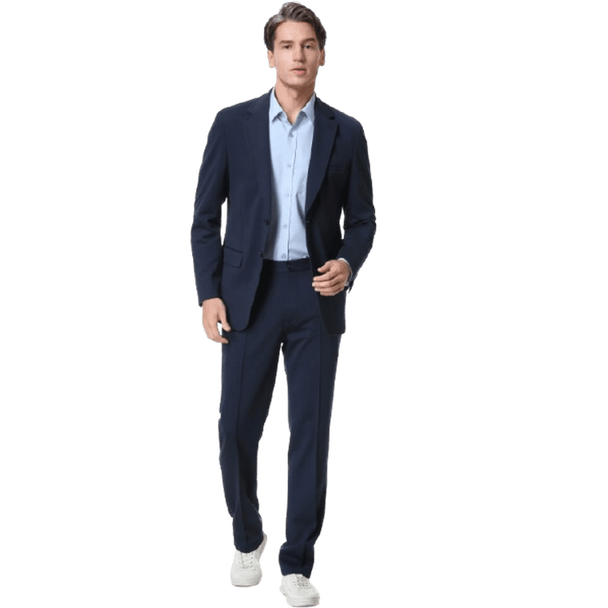 DANIEL HECHTER: Paris X-Tech Stretch Navy Pants guys-and-co