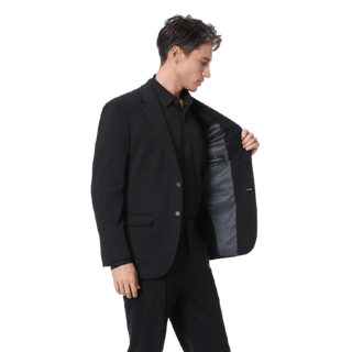 DANIEL HECHTER: Paris X-Tech Stretch Black Jacket guys-and-co