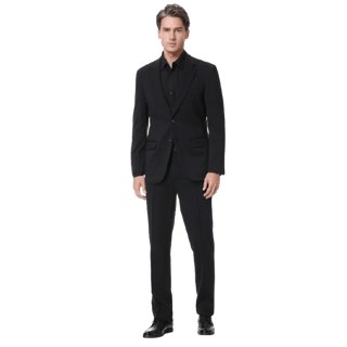 DANIEL HECHTER: Paris X-Tech Stretch Black Pants guys-and-co