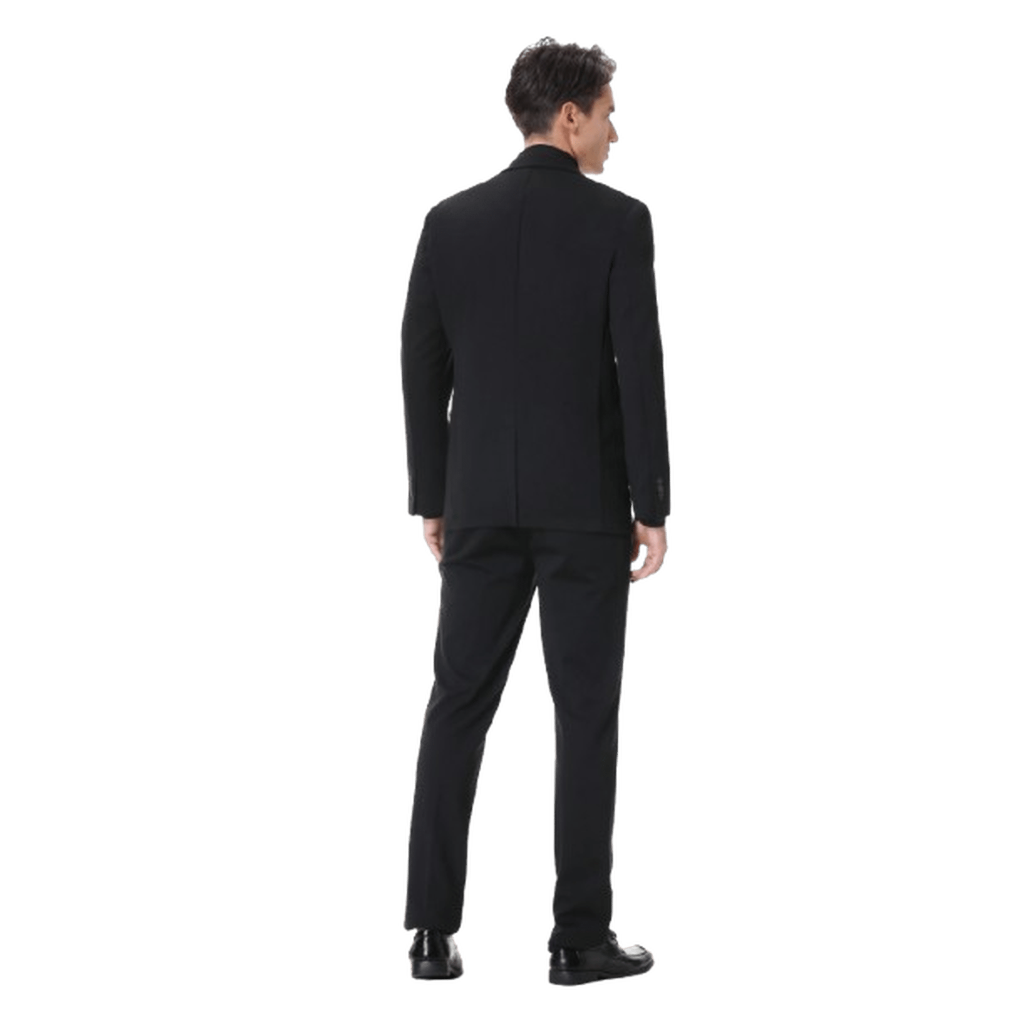 DANIEL HECHTER: Paris X-Tech Stretch Black Pants guys-and-co