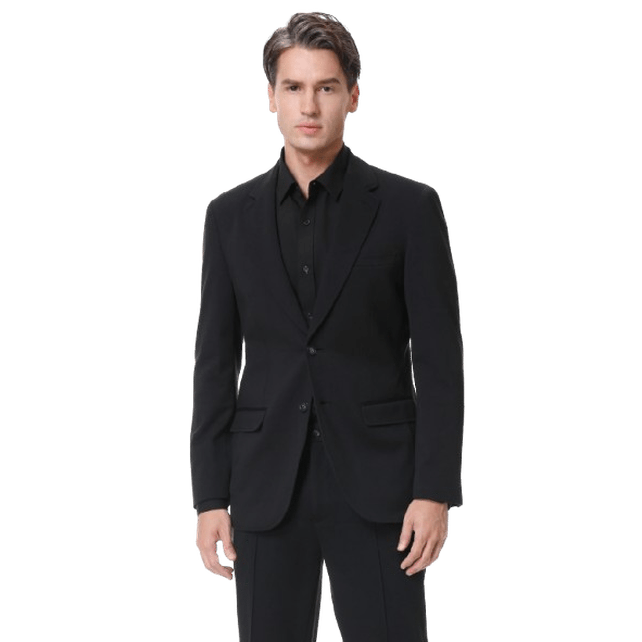 DANIEL HECHTER: Paris X-Tech Stretch Black Jacket guys-and-co