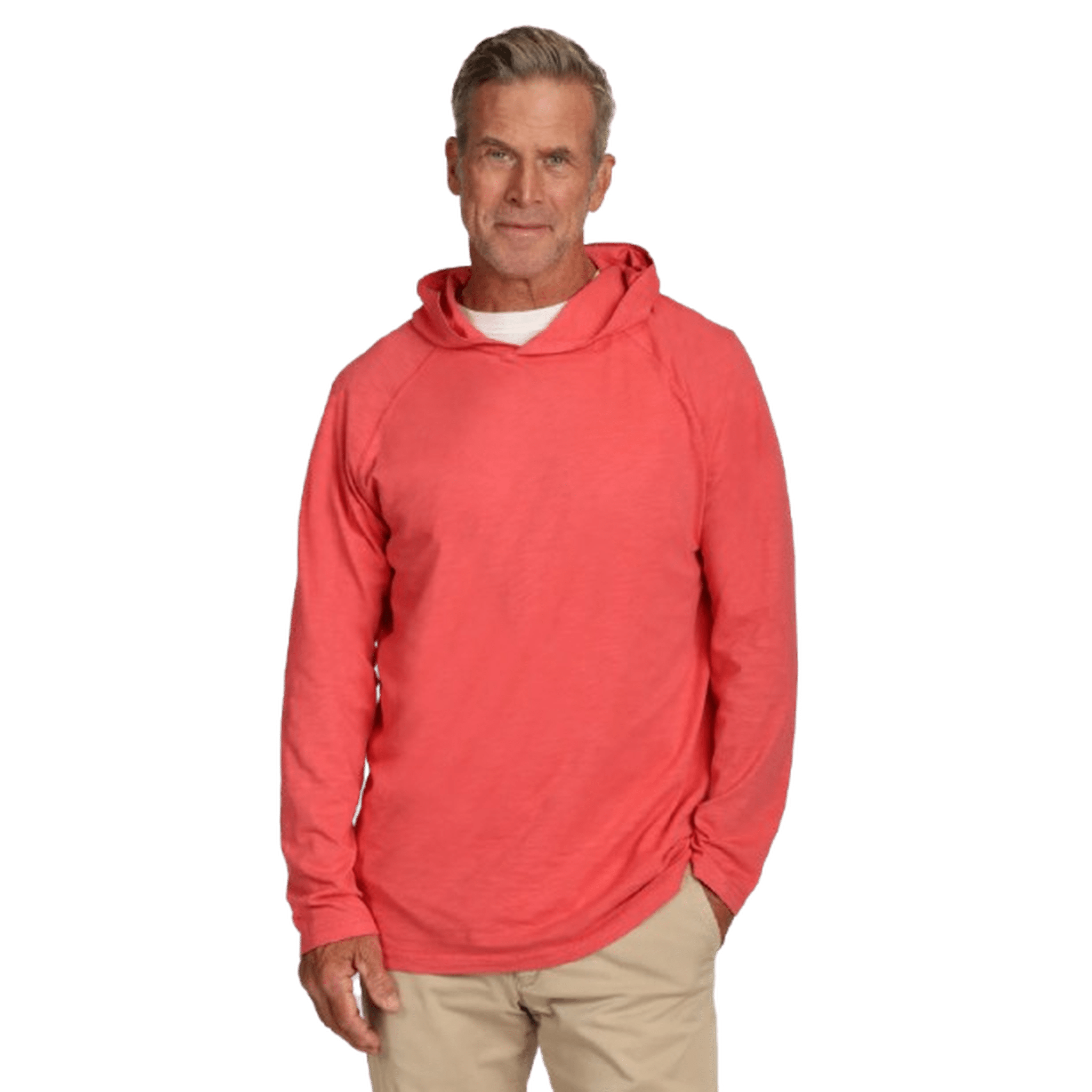TRUE GRIT: Heritage Slub Raglan Hoodie guys-and-co